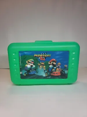 1998 Nintendo Mario Kart 64 Green Pencil Case Box Lenticular Holographic 3D • $25