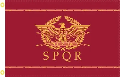 SPQR ANCIENT Roman Empire Senate And People Of Rome Flag Size 3x5 Feet • $10.88