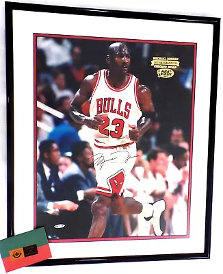 Michael Jordan #'D Signed 25x21  Photo “Running” UDA Upper Deck Hologram COA • $3950