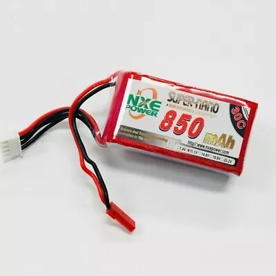 11.1V 850mAh LiPo 3S Battery Pack With JST Connector • $34.95