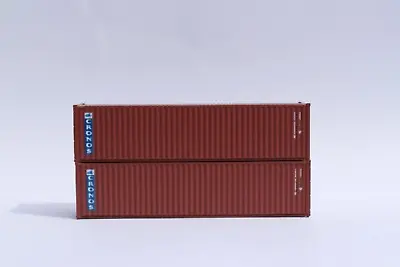 JTC 405016 N CRONOS 40' High Cube Containers (2 PK) • $28.95