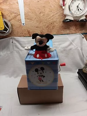 Disney Baby - Mickey Mouse Jack In The Box- Kids Musical Toy 2014 - Works Great • $10