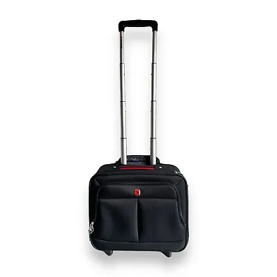 Wenger Swiss Gear Rolling Travel CarryOn Laptop Bag Briefcase Luggage Wheels • £59