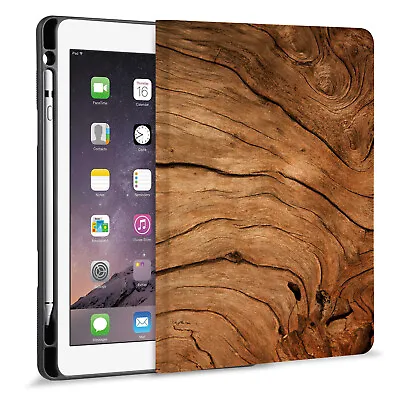 $29.99 • Buy WOOD Folio Case Cover Pencil Holder For Apple IPad Air Pro 10.2 10.5 11 12.9