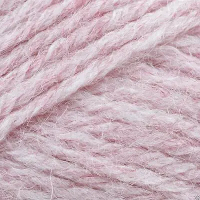 James Brett Aztec Aran With Alpaca Knitting Wool Yarn 100g - AL4 Pink • £5.49