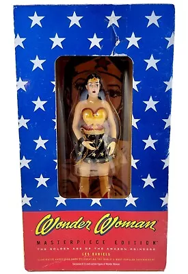 Vintage DC Comics WONDER WOMAN Masterpiece Edition 2001 Action Fig. /Book New  • $24.99