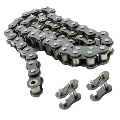 #60 (60-1R) Heavy Duty Roller Chain 10 Feet With  Connecting Link • $38.99