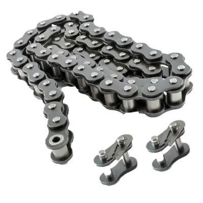 #80 (80-1R) Heavy Duty Roller Chain 10 Feet With  Connecting Link • $62.29