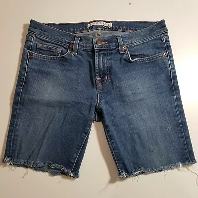 J Brand Denim Jeans 7  Shorts Unhem/ Fray Hem Sz 29x7 EUC C1 • $9.98