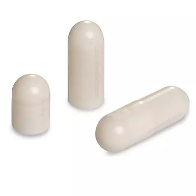 Empty Hard Gelatin Capsule Size 0 White X 500 Kosher Gel Caps • $21.50