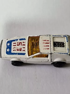 Vintage Matchbox Superfast Tanzara No53 Car 1972 Lesney Diecast American Flag • £5.99