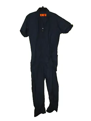 Red Kap Blue Coveralls Large Rg Men New Short Sleeve • $28.80