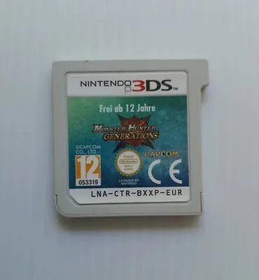 $13.50 • Buy Monster Hunter Generations For Nintendo 3DS - Cartridge Only- No Case