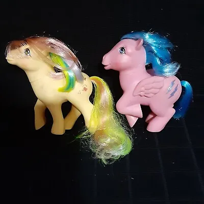 My Little Pony G1 1983 Firefly Lightning Pegasus 1984 Trickles Rainbow Vintage • $14.27