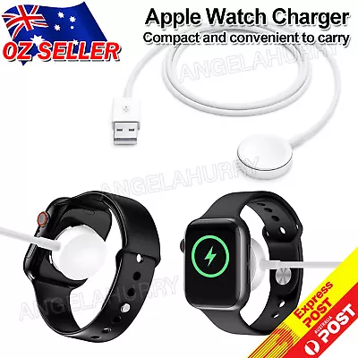 For Apple Watch IWatch 9 8 7 6 5 4 2 1 Magnetic Charger Charging Cable Fast NEW • $6.74