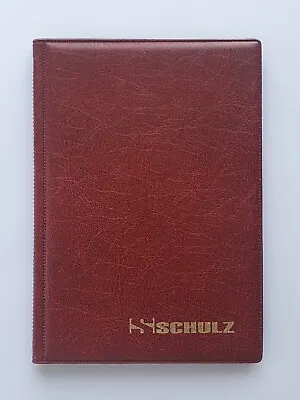 Coin Album 96 Spaces For 50p £1 £2 10p Collection Holder Schulz Folder Red Book • £6.85