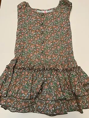 Matilda Jane Serendipity Confetti Dress Sz 6 Floral Short Sleeve • $12