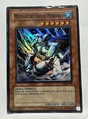 YuGiOh! Mobius The Frost Monarch - DR3-EN022 - Unlimited - Super Rare • $19.99