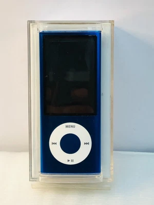 $129 • Buy Ipod Nano Blue A1320 16GB In Box Earphones Tested Working LIKE NEW🇦🇺Seller G63