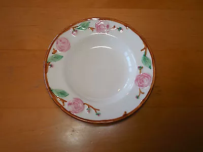 Metlox Poppytrail USA CAMELLIA Brown Trim Rim Fruit Bowl 6 1/8  1 Ea 2 Available • $3.20