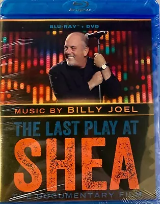 The Last Play At Shea (Blu-ray/DVD 2014 2-Disc) Billy Joel- Rare Edition- NEW  • $14.95