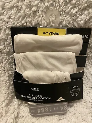 Marks And Spencer's Boys Underwear 6-7 Years New With Tags • £2.50