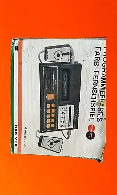Hanimex TVG 0706 TV Game Programmable Console With Box And 2 Cartridges • $140