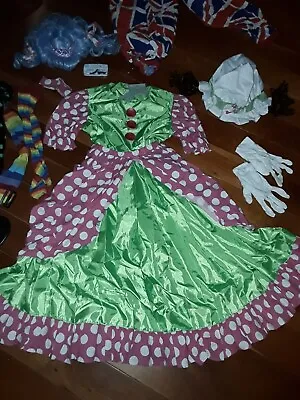 Girls Ugly Sisters Costume Character Dance Approx Age9-11 See Photos For Descrip • £45