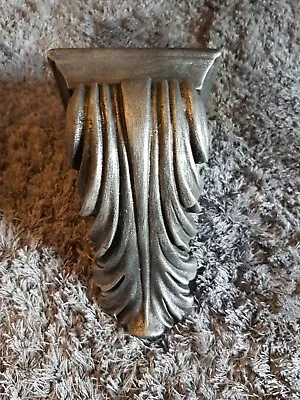 £29 • Buy 2# Floral Plaster Ornate Corbels Wall Plaques Shelf's Bracket Mouldings Pewter