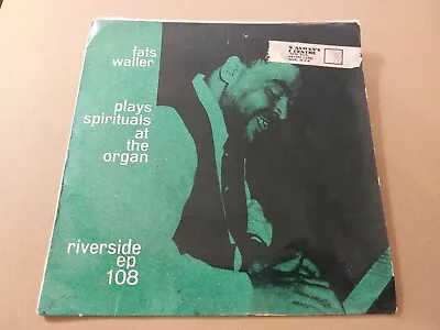 £4.99 • Buy Fats Waller * Plays Spirituals At The Organ * 7  Jazz Single Riverside Ep Ex/g