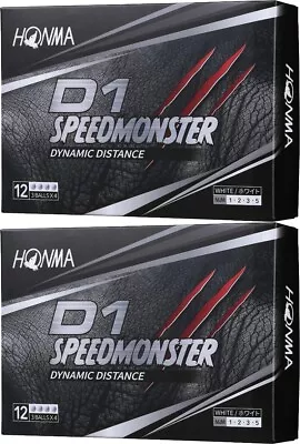 Honma Golf Ball D1 SPEED MONSTER 2 Dozen 24 Balls From Japan • $100