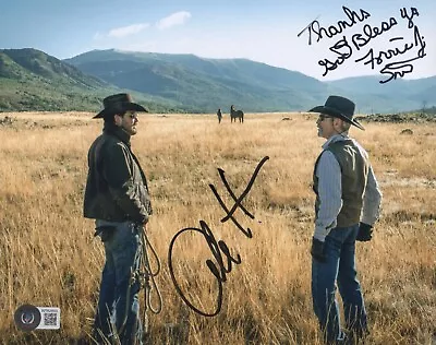 Cole Hauser Forrie J Smith Autographed Signed YELLOWSTONE 8x10 Photo Beckett BAS • $195