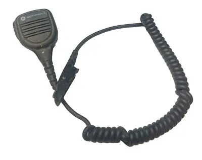 MOTOROLA PMMN4021A SPEAKER MICROPHONE (Plastic Clip Broken) **FREE SHIPPING** • $18.68