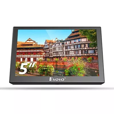 Eyoyo Small 5in HDMI Monitor TFT LCD Screen Display With VGA/AV/BNC Video Input • $70.67