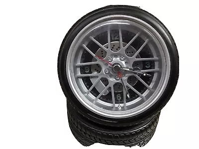 Excell Wheel Tire Desk Clock • $30