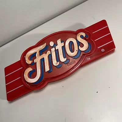 Vintage Fritos Red Bag Chip Clip Magnet Big 6  Advertisement Recot 2000 Aronson • $15.29