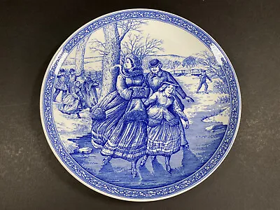 Spode Blue Room Collector Plate Christmas Number 2 Victorian England • $15