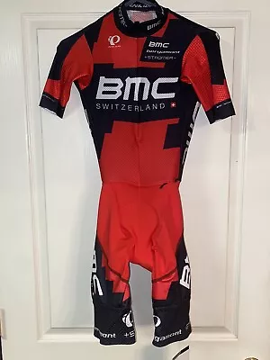 NWT Authentic Pearl Izumi BMC MTB Team 1-Z Mesh Race Suit Short Sleeve Sz Small • $138.99