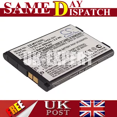 650mAh Battery For Sagem MYC-5 MYC5-2v VS3 MYC5-2M MyC5-2 MYC5-3i SG345i • £13.46