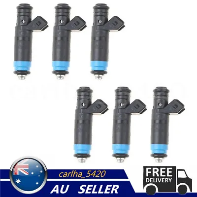 6x Fuel Injector 110324 850cc For Holden Commodore VT VX VY L67 Supercharged V6 • $165.99