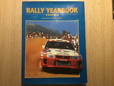 Rally Driving Yearbook: 1998-99 ~ Foreword By Tommi Makinen ~ Hardback Book  • £8