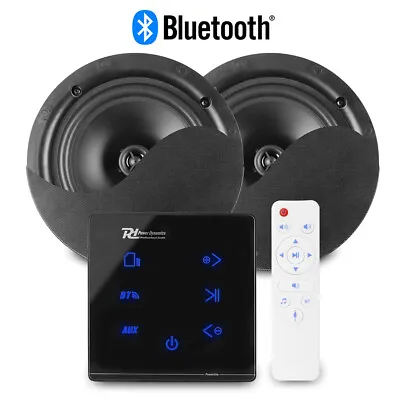 £150 • Buy Bluetooth Ceiling Speaker Set - 2x NCSS6B 6  And A50B Home Audio Music System