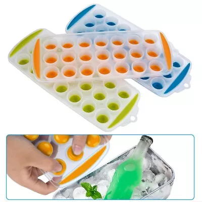 Round Pop Out 21 Cube Mini Ice Tray - Choice Of 3 Colors! • $6.83