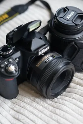 Nikon D3100 Camera + Nikor 50mm & Nikor 18-55mm • £200