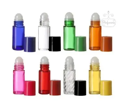 30 Ml /1 Oz. Roll On Bottles For Perfume Rollers Perfume Travel Bottles • $7.53