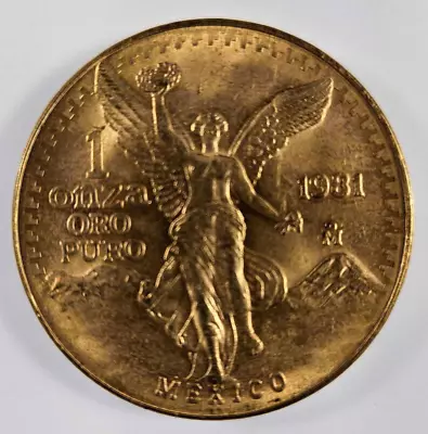 1981 Mexico 1oz Gold Libertad Onza • $2700