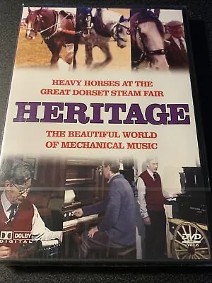 HERITAGE - Heavy Horses Dorset Steam Fair & Mechanical Music - DVD • £5.45
