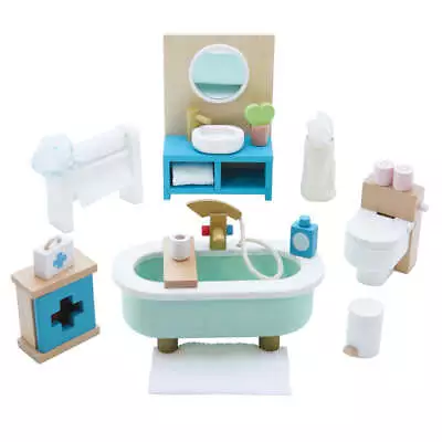 Le Toy Van - Doll's House Accessories - Daisylane Bathroom • £25.22
