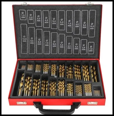 Cobalt Drill Bit Set For Stainless Steel Inox Metal HSS-Co 202 Cobalt 1 To 13mm • £37.39