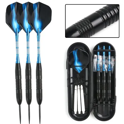 3Pcs Professional Competition Tungsten Steel Needle Tip Darts Set With Case 23g • $14.69